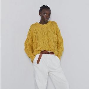 *SOLD* Zara Cable Knit Sweater